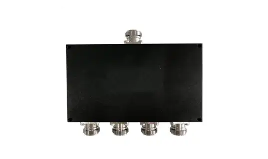 4 Way Wilkinson Power Divider with Wideband Frequency Covering 698-2700MHz N Type